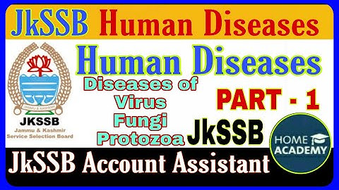 Human disease Account Assistant Panchayat part 1 by home academy