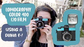 Lomography Color Negative 400 Film Samples Using a Diana F  in Portugal!