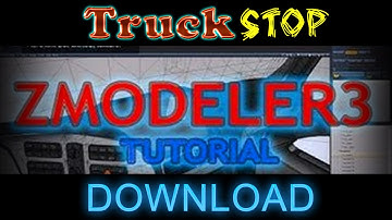 Z Modeler3 - tutorial (add objects to the cabin of truck in ETS-2) Part-1of2.