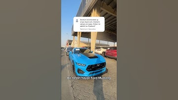 Egea ile kafa kafaya gelir mi?💰 #car #mustang #ford
