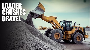 How To Back Filling CAT 966H Wheelloader Working #bigmachinechannel