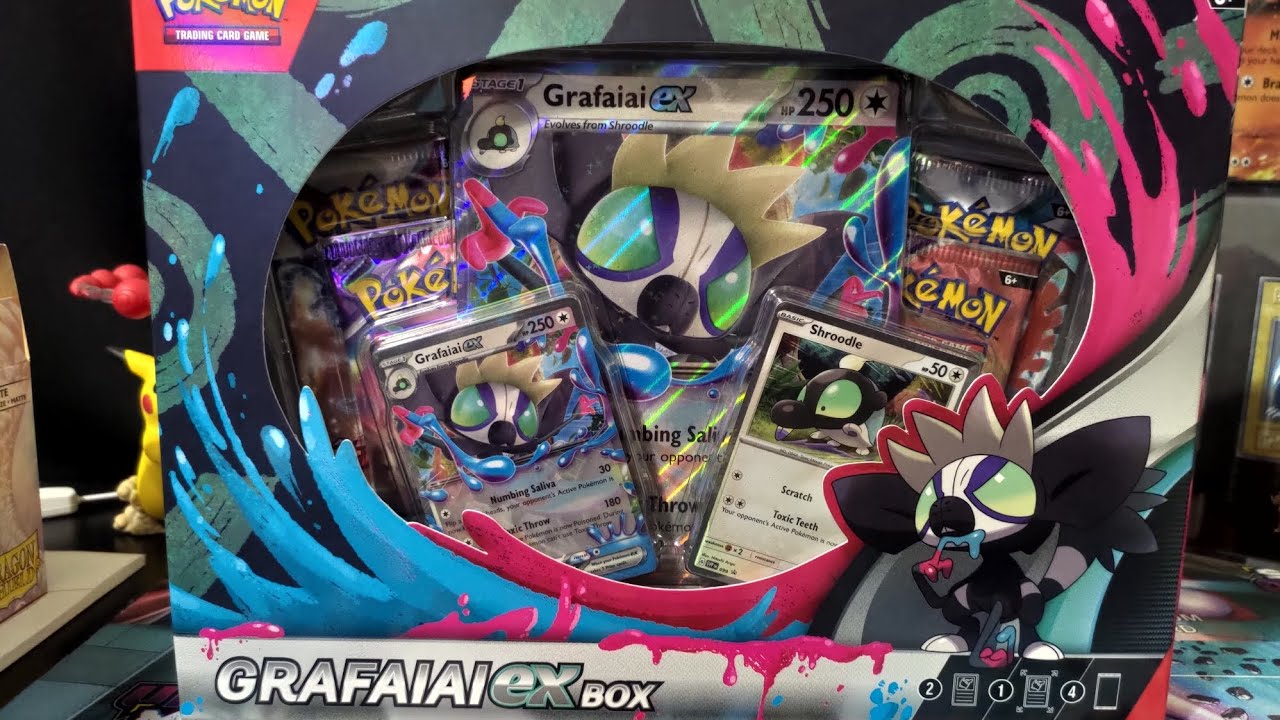 Pokemon Grafaiai ex box #opening #pokemon #game #card #pokemontcg # ...
