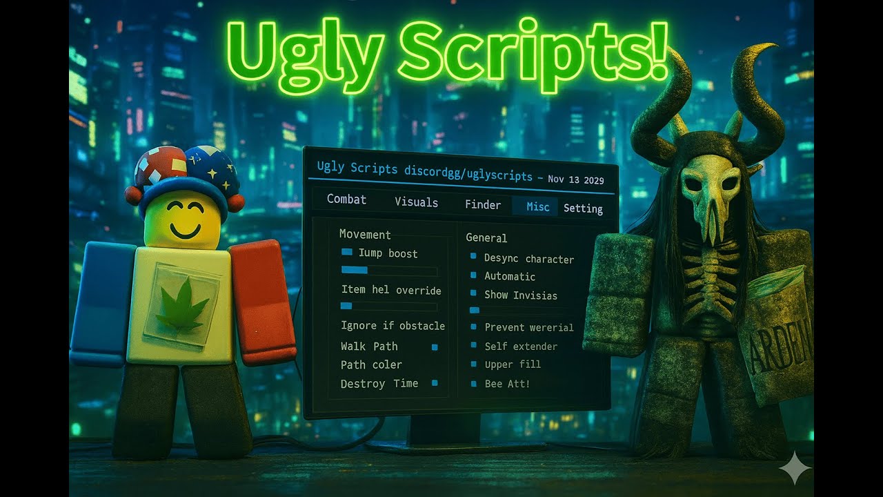 Ugly Script Best Steal A Brainrot Script! Ugly Script New Updated Desync! - YouTube