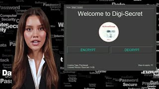 DigiSecret: How to hide and encrypt a password on a PC. Quick and easy!