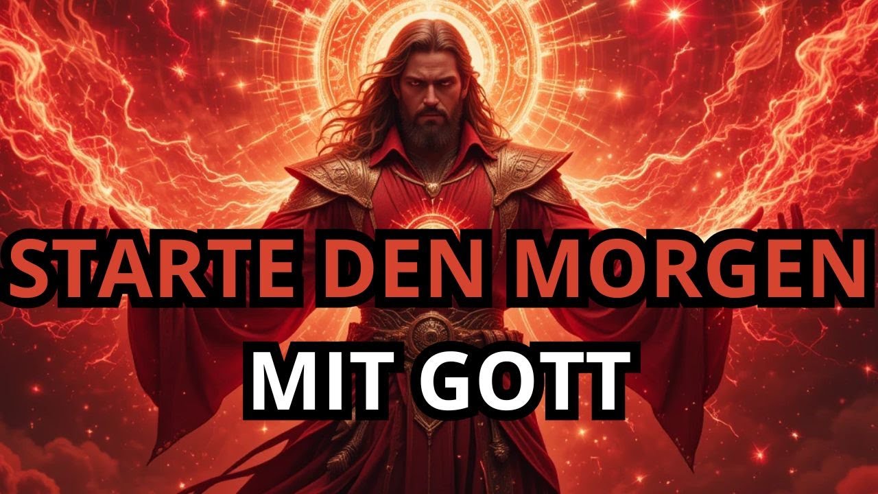 Bevor du deinen tag beginnst  Lege alles in gottes hände