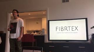 Great Pitch Deck Presentation Example – Fibrtex