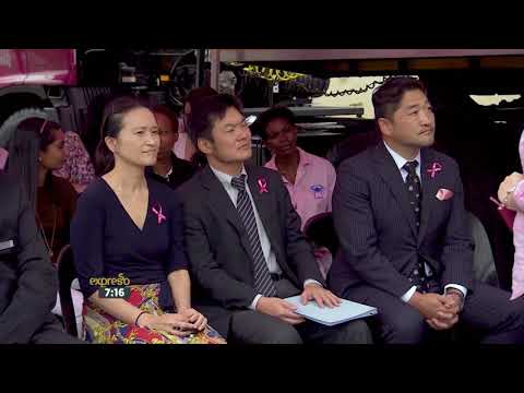Embassy Of Japan Donates Mobile Breast Cancer Unit To Pink Drive 