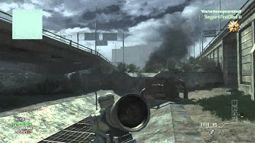 mw3 cross map precision throwing knife on interchange
