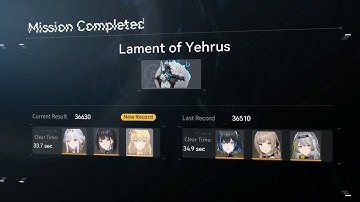 Neural Sim Early: Lament of Yehrus 33.7s (Jade Arc) | F2P Weapons Clear | Snowbreak CZ (PC)