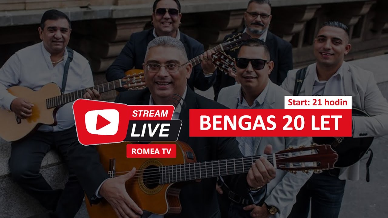 PŘÍMÝ PŘENOS: BENGAS slaví 20. let na hudební scéně koncertem