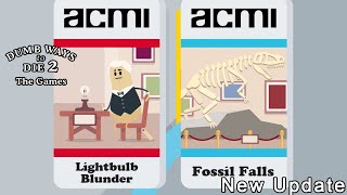 Dumb Ways to Die 2: The Games - New UPDATE historic minigames, Fossil Falls or Lightbulb Blunder