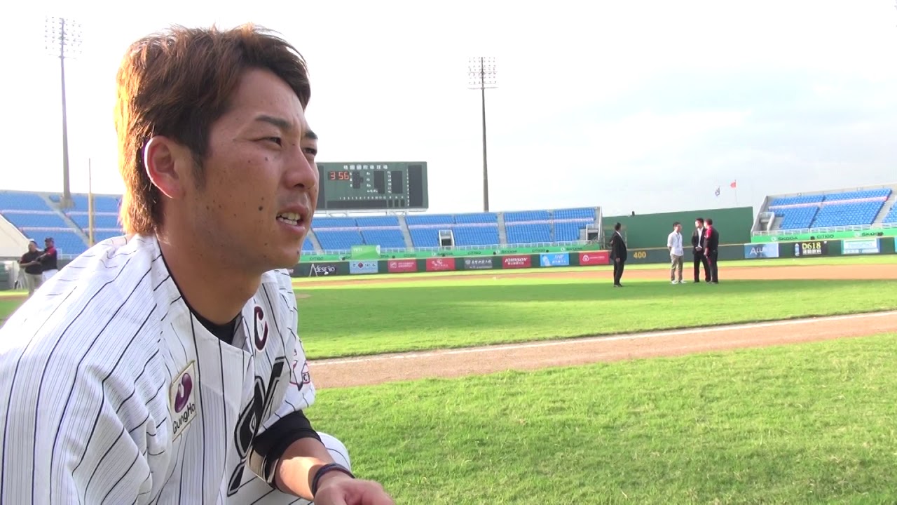 祝、三井ゴールデン・グラブ賞受賞！台湾での鈴木大地選手にカメラが接近【広報カメラ】