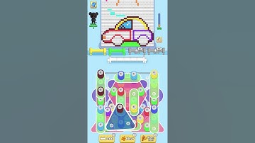 Wool Sort Level 41 To 45 || Short Video || Bee Ess ||