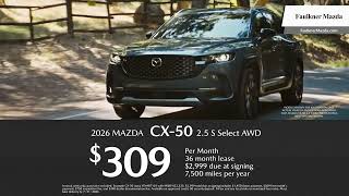 Career Overview Faulkner Mazda Trevose - July Incentives
