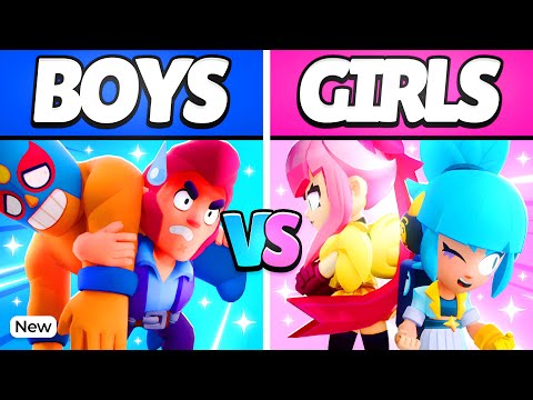 Can 3 Mythic Girls Beat 3 Mythic Boys In Brawl Stars 