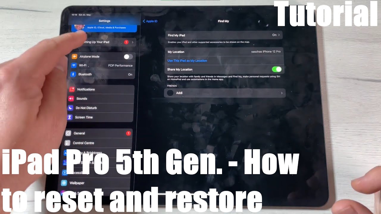 How to reset and restore your Apple iPad Pro (5th Gen.) for