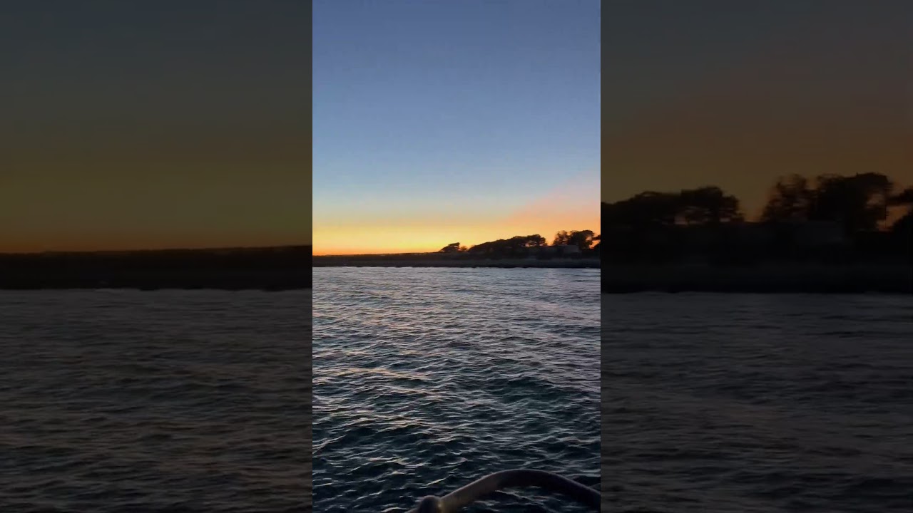 Arno Bay Jetty at Sunset 
