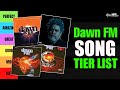The Weeknd’s Dawn FM | Tier List