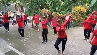 Senam Pamer Bojo - Sanggar Senam Mel Mel Polaman Argorejo, Minggu, 2 Feb 2020
