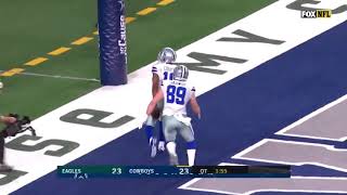 GAME WINNING TD CATCH IN OT by Amari Cooper DALLAS COWBOYS WIN OVER PHILADELPHIA EAGLES. REACTIONVID