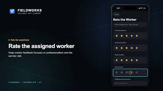 FieldWorks Customer App: Completion & Ratings | FieldWorks Tutorial
