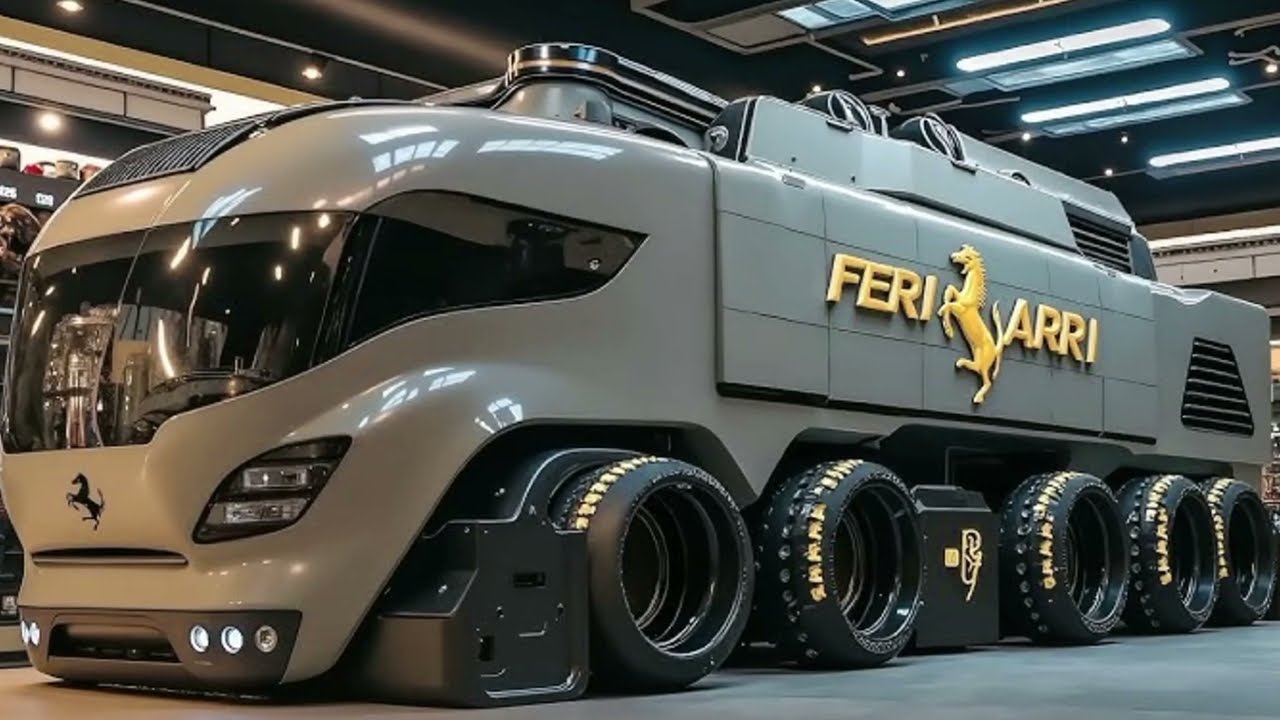 Inside the 2026 Ferrari Double-Decker Motorhome | Supercar Meets Luxury RV