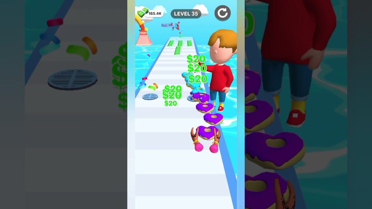 Donut Stack Donut Maker - iOS Android Gameplay # 35 