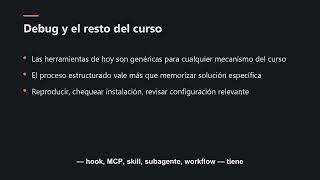 Claude Code #38 — Debugging y troubleshooting