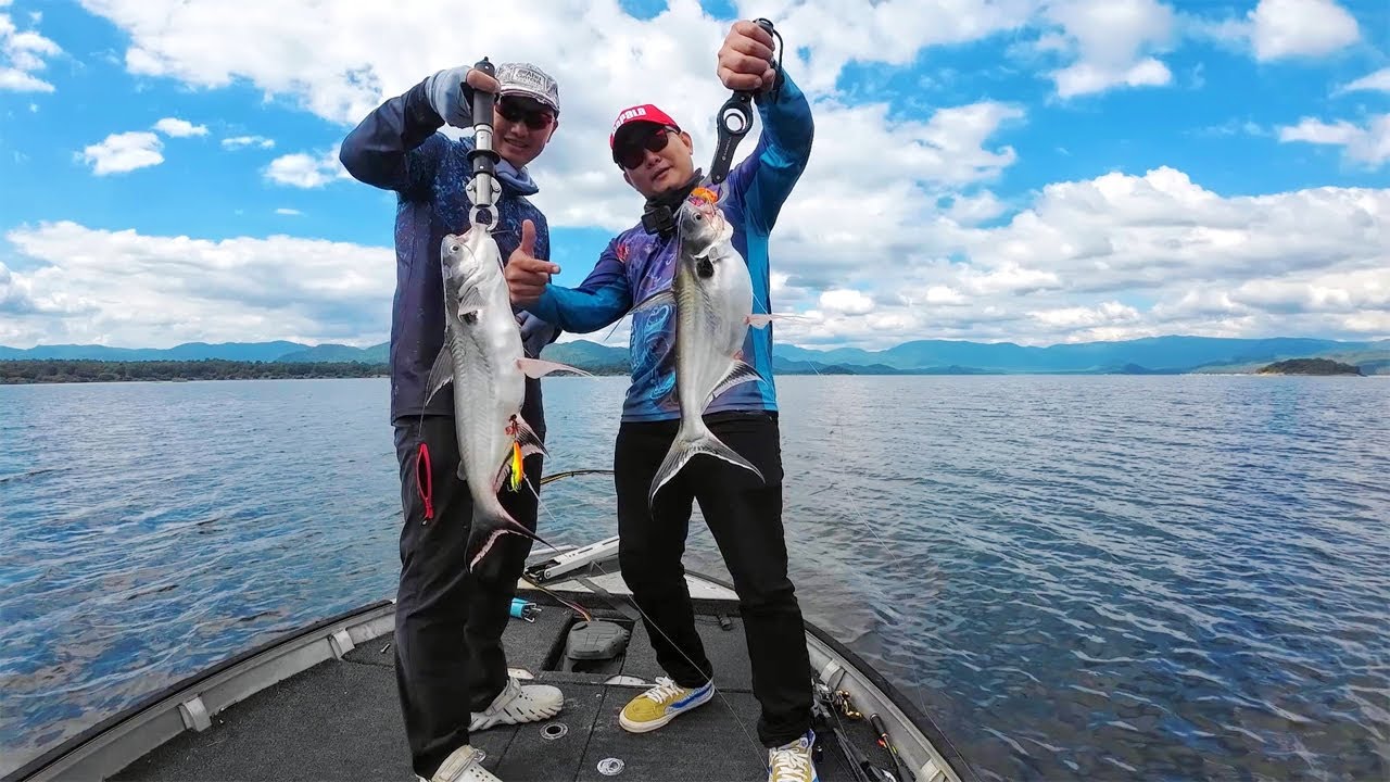 ตกปลาเทโพ เขื่อนภูมิพล จังหวัดตาก