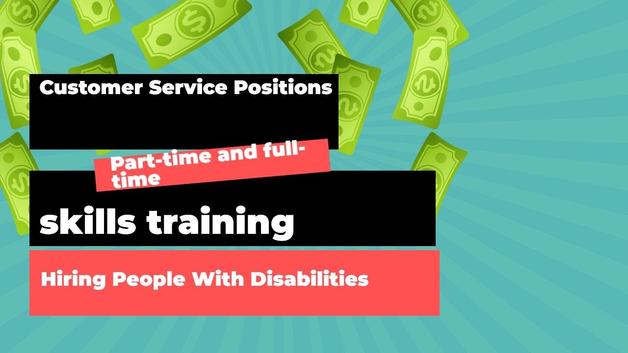 Work From Home Jobs For People With Disabilities/Mental Health Impairment