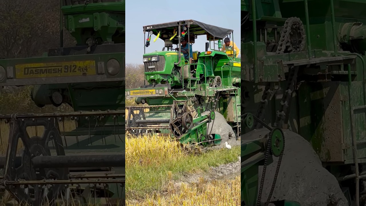 John Deere harvester 
