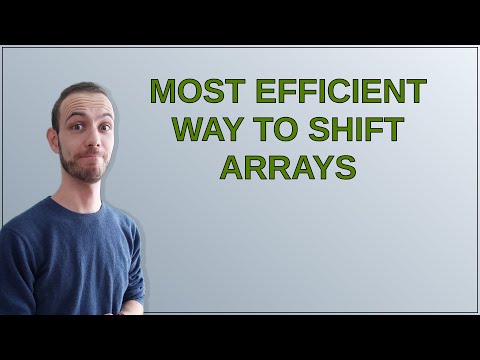 Mathematica: Most efficient way to shift arrays
