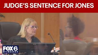 Tremaine Jones sentencing; judge's statement | FOX6 News Milwaukee