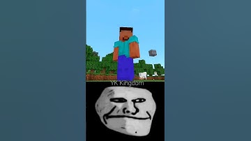 Minecraft Logic (troll face)|| #minecraft #logic #shorts #viralshorts #troll #trollface #shortvideos