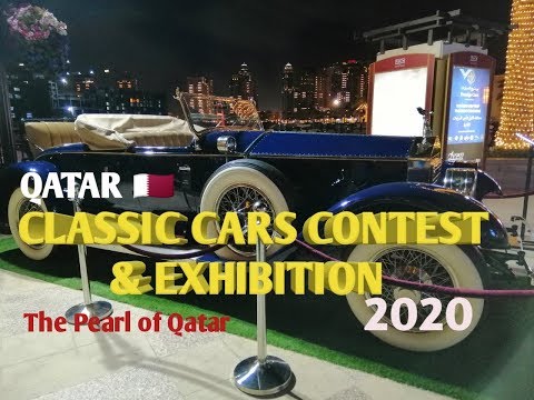 QATAR CLASSIC CARS CONTEST & EXHIBITION 2020 || The Pearl of Qatar ??