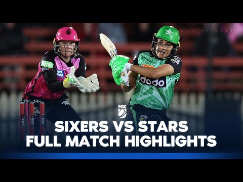 Sydney Sixers Women v Melbourne Stars Women | Full Match Highlights I 01/11/24