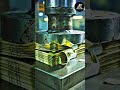 🔥 Hydraulic Press vs ₹20 Notes Bundle 💸😱 | Money Crush Experiment #shorts
