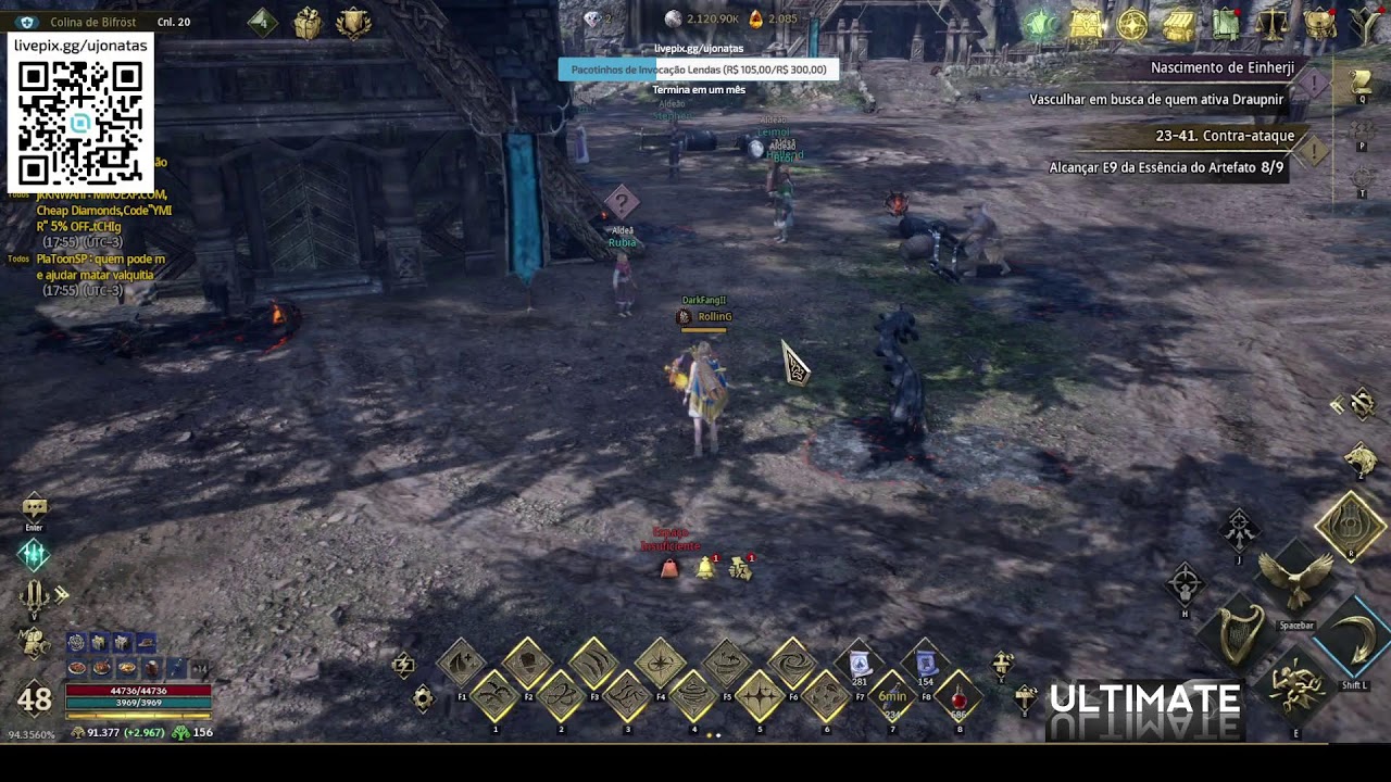 Legend of Ymir - LVL 50 NUNCA | São Paulo | - RollinG 亗 - DARKFANG CLAN | Bardo!! | NFT A VENDA