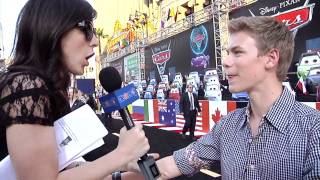 Kenton Duty Talks 'Shake It Up' At 'Cars 2' Premiere