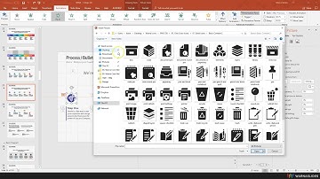 Replace Default Icon in PowerPoint Template (1/3) - Warna Slides