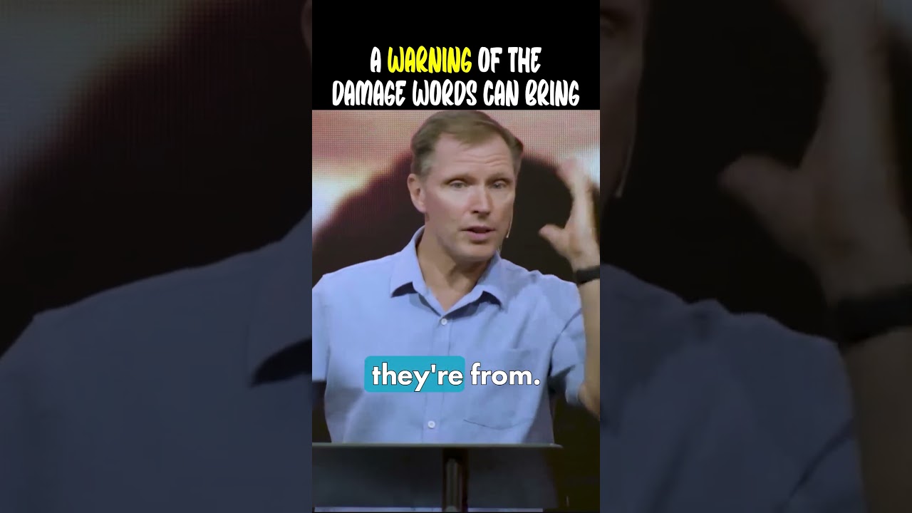 A Warning of the Damage Words Can Bring