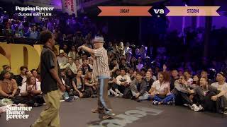 Jikay vs Storm JUDGE BATTLE Popping Forever | Summer Dance Forever 2024 Guide