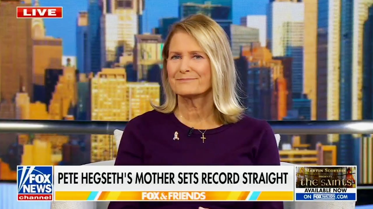 PANIC: Pete Hegseth's MOMMY comes out to BEG Trump