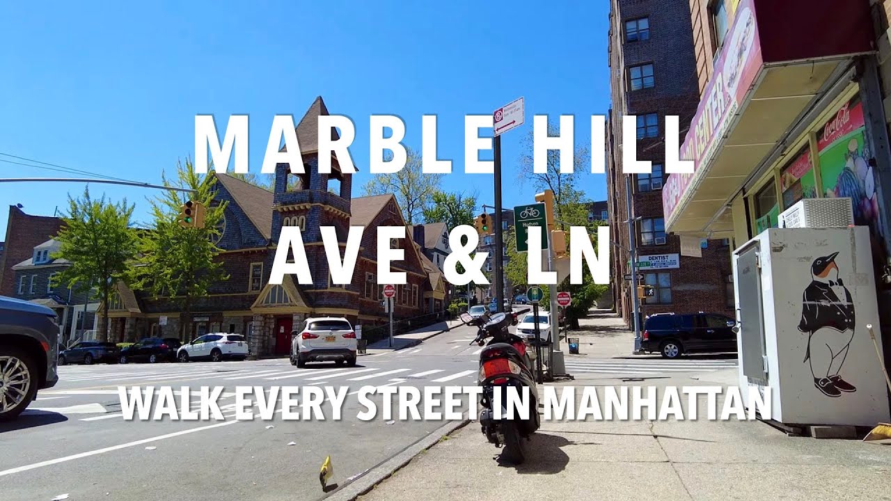 Walking Manhattan Marble Hill Avenue & Lane Marble Hill YouTube