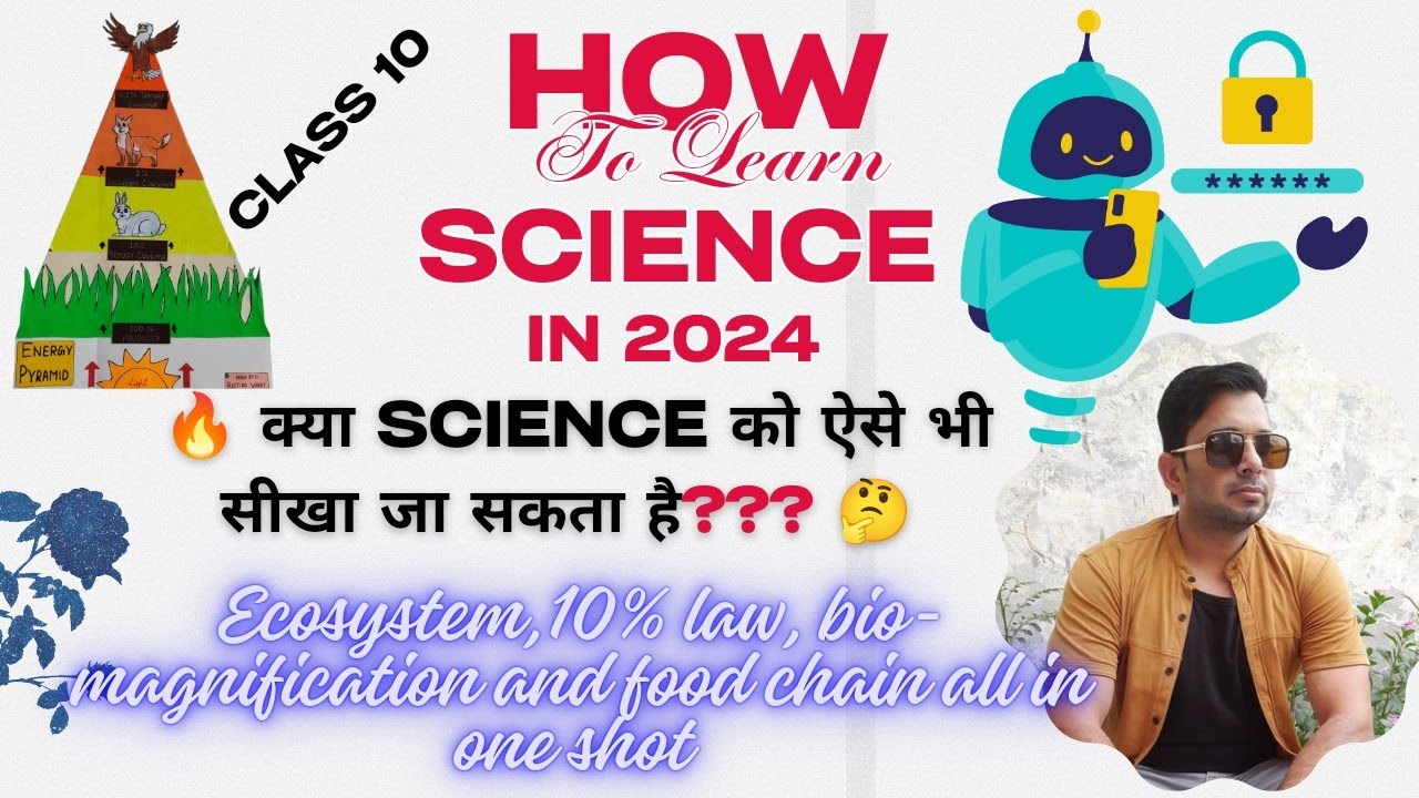 How to learn Science in 2025 | I Created a Thriving Food Chain Ecosystem,10% law 