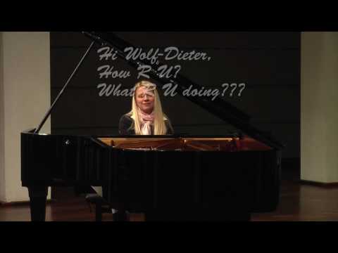 Some fun clips from recording sessions. Valentina Lisitsa