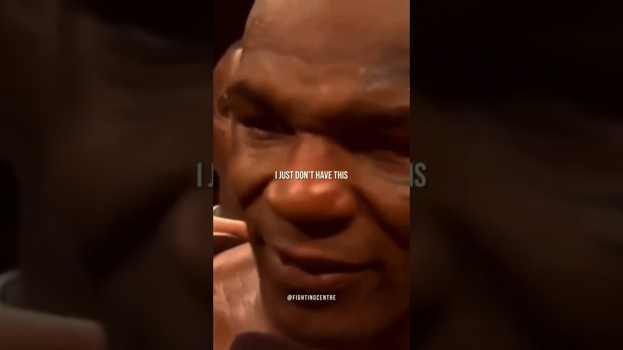 The humbleness and respect for Tyson is unparalleled. ✊