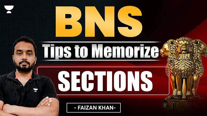 Tips to memorize BNS sections (Part 2) | Bharatiya Nyaya Sanhita, 2023 | Faizan Khan