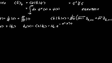 Vectors, Matrices and Expectation Values (PHAS3226 Video 12)