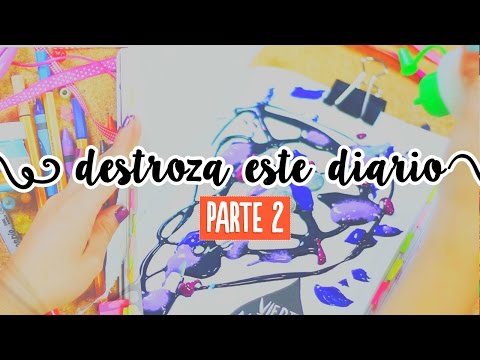 Destroza este diario (parte 2: Experimentación) ✎ Craftingeek